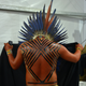 Image for article titled Photos: An Amazon tribe took over the runway at São Paulo Fashion Week